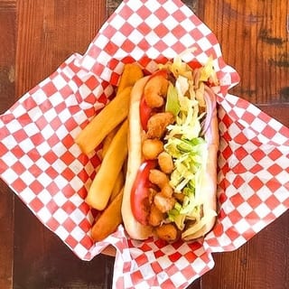 Po Boy Shrimp Sandwich