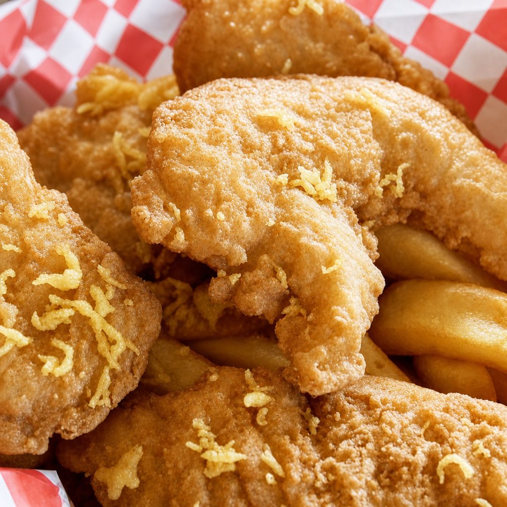 Half Chicken Strip Meal.