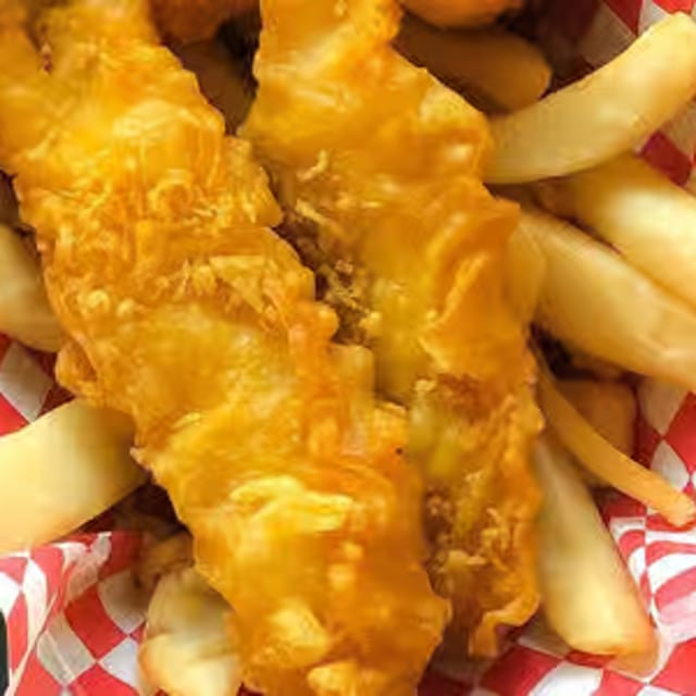 2 Piece Fish & Chips.